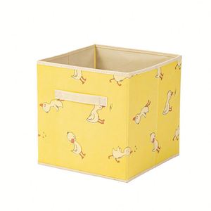 Foldable <b>Storage</b> <b>Bins</b> for Organizing Pantry Toy Collapsible Cube Baskets with Handle - Product Image 2