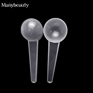 Cuillère à mesurer le visage en plastique blanc à long manche (1ml-30ml) Outils de dosage de poudre Limiter le <span class=keywords><strong>sel</strong></span> Cuillère à café Cuillère à mesurer - Product Image 6