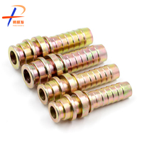 ORFS/NPT/SAE/JIC/BSP 1 pouce 1/4 "90 degrés à vis filetage de tuyau raccords de sertissage hydrauliques pour excavatrices