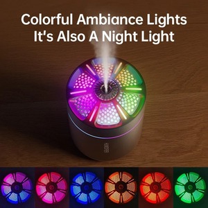 Powerful and Efficient Air Humidifier 180ML Aromatherapy Aroma <b>Diffuser</b> Essential <b>Oil</b> with Colorful Lights for Home Car Bedroom - Product Image 3
