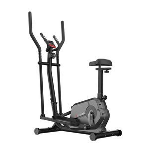 <span class=keywords><strong>Prix</strong></span> d'usine – Elliptique magnétique, vélo d'exercice à 8 niveaux de résistance avec écran LCD, équipement de fitness pour la maison - Product Image 5