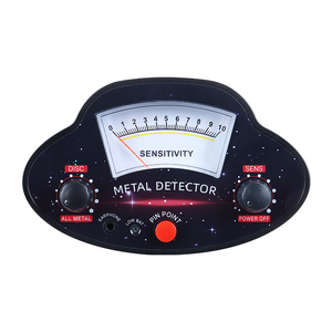 Detector de Metales con Bobina de Búsqueda de 25 cm, Plástico Negro y Rojo, Uso para Adultos, Alta Sensibilidad, Buscador de Monedas, Nivel Básico - Product Image 2