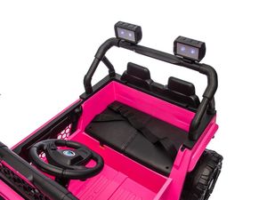 Auto Eléctrico <span class=keywords><strong>para</strong></span> Niños de 2 Plazas con Música, Luces y Reproductor MP3, Control Remoto, Auto Eléctrico <span class=keywords><strong>para</strong></span> Niños Pequeños - Product Image 6