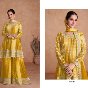 Traje étnico indio para mujer Kurta Palazzo Fabricante indio Exportación Último OEM Kurti Venta Mejores precios - Product Image 2