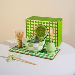 Custom Matcha Gift <b>Set</b> Bamboo Matcha Chasen Whisk Whisk Stand Strainer and <b>Tea</b> Scoop Ceramic Bowl Kit for <b>Tea</b> <b>Set</b> - Product Image 2
