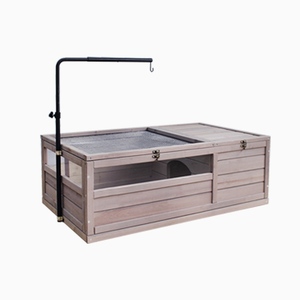 Woodville commercio all'ingrosso all'aperto gabbia di tartaruga chiudibile a chiave Habitat per interni esterni scatola di legno tartaruga rettile involucro - Product Image 1