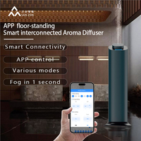 Diffuseur d'arômes sans eau à grande capacité, sur pied, pour usage commercial, humidificateur multifonctionnel, aromathérapie programmable