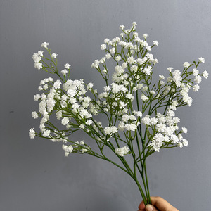 A-1817 Hochwertige Künstliche Schleierkraut-Blumen aus Weichem Kunststoff mit Echtem Touch für Hochzeit, Heim und Partydekoration - Product Image 6
