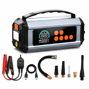 1200A Jump Starter Tire Inflator Air Compressor 7 in 1 <b>Car</b> Battery Booster with Blower Vacuum LED Light Power Bank SOS OEM ODM - Product Image 1