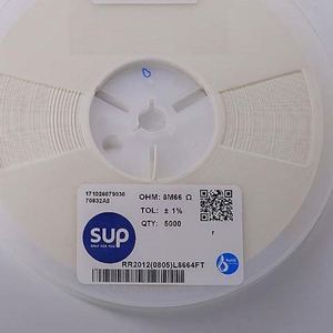 Whole Sale RR2012 0805L8664FT 0805 2012 <b>Resistors</b> Chip <b>Resistors</b> SMD <b>Resistors</b> 8.66Mohm 1% 1/8W Thick Film <b>Resistor</b> - Product Image 1