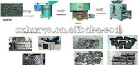 Machine à briquettes de charbon de forme ovale Machine à charbon de bois Machine à presser les boules de poudre mentale pour shisha coke YHQ290
