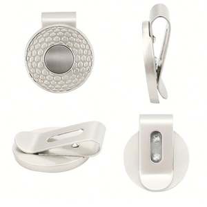 Juego de Marcador de Pelota de Golf Personalizado con Nombre y Foto, Clip para Gorra, Sublimación en Blanco, 1'' 25mm - Product Image 3