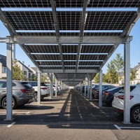 Support de carport solaire en acier au carbone haute résistance, très demandé, pour carport solaire domestique