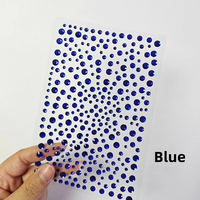Autocollants en strass multicolores autocollants pour le visage, tatouages temporaires, design personnalisé, maquillage de scène pour fêtes – Grande Vente