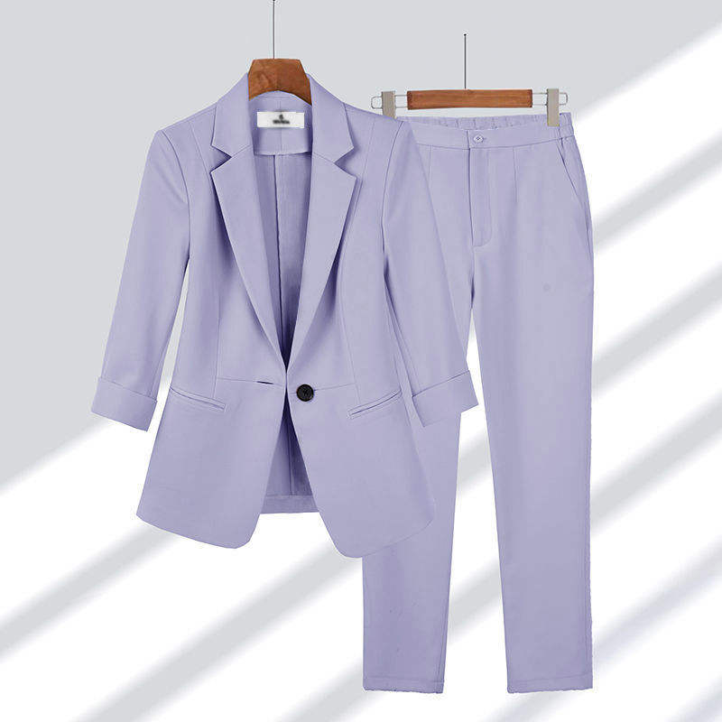 Purple suit [top + pants]