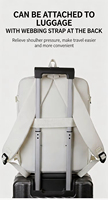 Sac à dos pour ordinateur portable de voyage d'affaires avec ouverture à 180 degrés °   Sac à dos décontracté pour étudiant avec compartiment à chaussures indépendant, ouverture et fermeture faciles