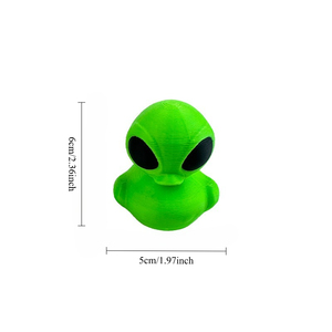 Decorazione di Laurea con Anatra Aliena, Ornamento Moderno di Metà Secolo Stampato in 3D, Giocattolo a Forma di Anatra, Piccolo Regalo per Scrivania - Product Image 2