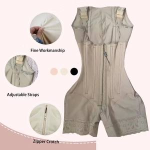 Corset amincissant personnalisable en forme de sablier avec crochets ajustables et baleines en acier, <span class=keywords><strong>pour</strong></span> <span class=keywords><strong>ventre</strong></span> plat, compression post-chirurgie - Product Image 2