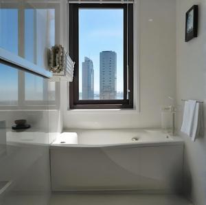 Tùy Chỉnh Chất Lượng Cao-Gỗ Nhôm Cửa Sổ Nhôm Từ Cửa Sổ Rèm Nhôm Bức Tường Rèm Cửa Sổ Hồ Sơ - Product Image 1