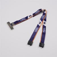 Lanyard Polyester Sublimasi Grosir CH Dengan Logo Kustom, Gantungan Kunci Bersertifikasi, OEM ODM, Hadiah Promosi Acara Ramah Lingkungan