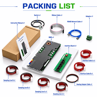 JK V19 Smart para Equilibrador Activo 1A/2A 24V-48V 100A-200A 8S-16S Lifepo4/Li-ion/LTO Inversor de Almacenamiento de Energía Doméstico RS485/CANBUS