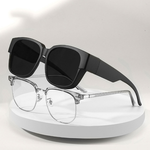 L921 High Quality Big Frame Fit Over <b>Sunglasses</b> Fashion UV400 Polarized TR90 Women Men's Night Vision <b>Sunglasses</b> - Product Image 1