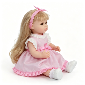 Poupée Reborn personnalisée pour filles, poupée réaliste en vinyle, 31 cm-50 cm, 0-24 mois - Product Image 4