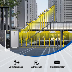 Porte de clôture lourde Barrière de stationnement Clôture Contrôle d'accès de voiture Lumière LED Boom Gate Trafic Grands véhicules Logistique Parcs Passerelle - Product Image 6