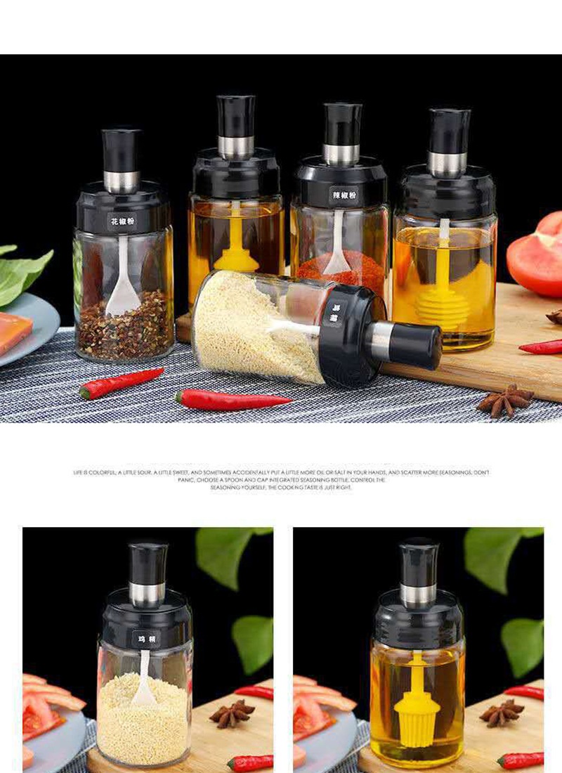 4oz 8oz Salt and Pepper Shakers Saleros Seasoning spice jars glass