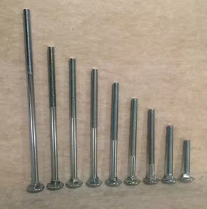 สลักเกลียวโครงเหล็กคาร์บอน603 DIN 304 M10ธรรมดา - Product Image 4