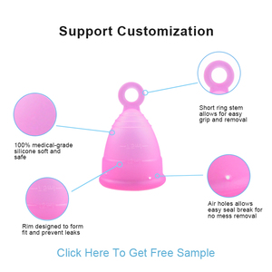 <span class=keywords><strong>Copa</strong></span> <span class=keywords><strong>Menstrual</strong></span> de Silicona de Grado Médico, Reutilizable, Ecológica y a Prueba de Fugas, <span class=keywords><strong>con</strong></span> Esterilizador, Set de Cuidado Femenino - Product Image 2