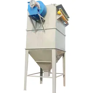 High Cleaning Efficiency Flue Gas Central Bag House Dust Collector For Stone Crusher