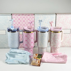 2026 Love Stan 40oz Stainless Steel Double Wall Vacuum <strong>Flask</strong> Tumbler Handle Thermal Insulation for Gift Travel Car for <strong>Stanley</strong> - Product Image 6