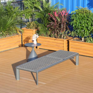 Housse <span class=keywords><strong>de</strong></span> chaise longue <span class=keywords><strong>de</strong></span> piscine en corde tressée faite à la main, durable, moderne et luxueuse pour hôtel, chaise longue <span class=keywords><strong>de</strong></span> plage, canapé-lit tissé - Product Image 2