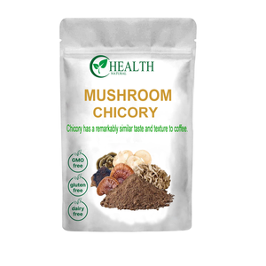 Substituição De Café Natural Bebida De Chicória Em Pó De Cogumelo Instantâneo Com Adaptogenic Benefícios Mistura De Pó De Cogumelo - Product Image 2