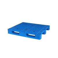 Palette de logistique NEXARA pour moulage par injection 1210*1200*150mm, surface à grille, trois patins, retournement, logistique à trois patins