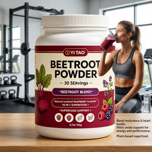 Poudre de Betterave 8-en-1 Saveur Framboise OEM/ODM Privé – Mélange Superalimentaire pour l'Énergie Quotidienne et la Nutrition – Poudre de Betterave Non-OGM - Product Image 5