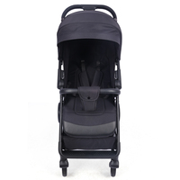 Système de poussette de voyage OEM ODM en gros pour bébé, pliage automatique, cadre en acier inoxydable, dossier inclinable, roues EVA de 6/8 pouces, personnalisable