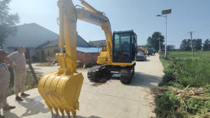 Precio de fabricación maquinaria usada Komatsu PC70 7Ton sobre orugas Mini excavadora usada de Japón con horas bajas - Product Image 6