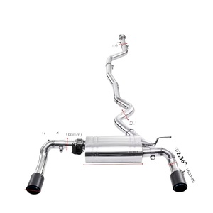 JYD Valve tronic AUSPUFF CATBACK-System für BMW 4er F32 F33 F36 420 425 428 430 N20 <span class=keywords><strong>N26</strong></span> B48 B46 2013 ~ 2018 2.0T - Product Image 1