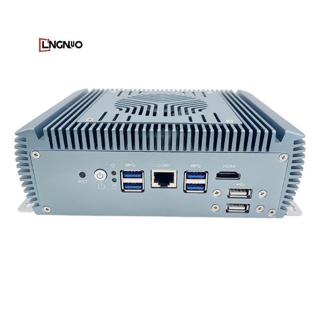 Factory Direct Industrial Mini PC with 6 LAN 1COM I7-1165G7 CPU Small Form Factor Quad Core Processor Industrial Computer
