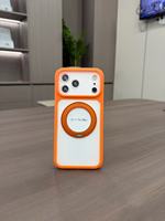 Nouvelle coque de téléphone magnétique rotative Ice Mist, coque de téléphone simple et résistante, coque de téléphone tout compris