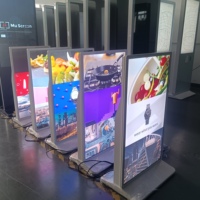 43 55 65 inci Layar Digital Signage Indoor Fullscreen LCD Totem Iklan Vertikal Kios Android 11 untuk Toko Digital Signage Totem