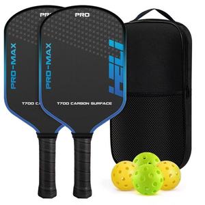 Maßgefertigtes Carbon-Fiber Pickleball-Schläger-Set mit Eigenem Logo, 2 Schläger-Pack, Pickleball-Schläger mit Individueller Tragetasche - Product Image 6