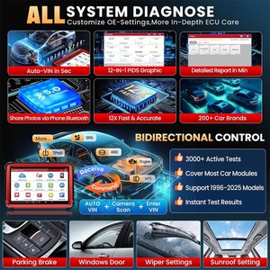 LAUNCH X431 PRO3S Plus V5 Scanner de diagnostic, cartographie topologique, codage bidirectionnel, DBScar VII VCI, CAN FD DOIP, OBD2 - Product Image 4