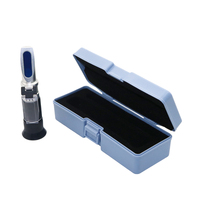 Handheld Refractometer Honey Baume Meter Sugar Content Tester Honey Concentration Meter Water Content Honey Refractometer 1 Set