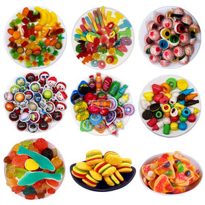 <span class=keywords><strong>Bonbon</strong></span> <span class=keywords><strong>bonbon</strong></span> aigre sucette ours gommeux japonais confiserie de fruits lyophilisés bouteille de poudre de <span class=keywords><strong>Bonbon</strong></span> halal exotique goût fruité - Product Image 3