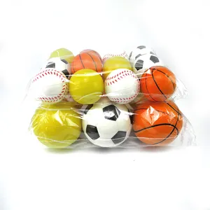 Sports Squeeze Heart Football American Football Rugby Shape Round Shaped PU Foam Anti Stress Outdoor Playing Toy Ball