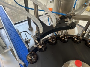 Máquina Automática de Llenado, Tapado y Sellado de Viales de Plástico de 2-200 ml con Bomba, Motor PLC para Aplicaciones de Laboratorio Cosmético - Product Image 3