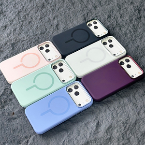เคสโทรศัพท์กันกระแทกและกันน้ำ S009 Skin Feeling Magnetic Real Silicone สำหรับ iPhone 18 17 16 15 14 13 Pro Max - Product Image 2